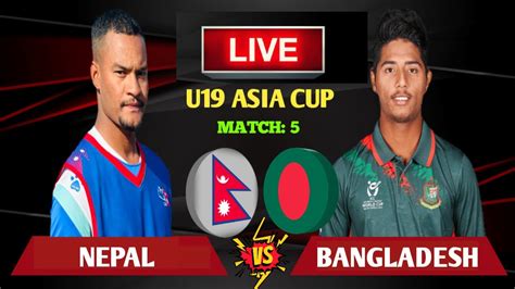 nepal vs pakistan u19 today match scorecard|NEP.